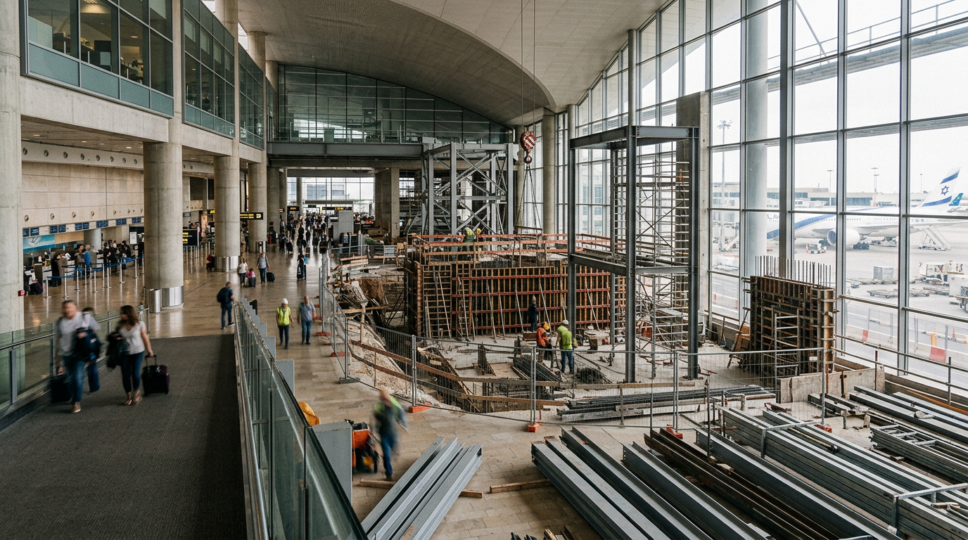 Ben Gurion Airport: The Multi-Stage Expansion Program
