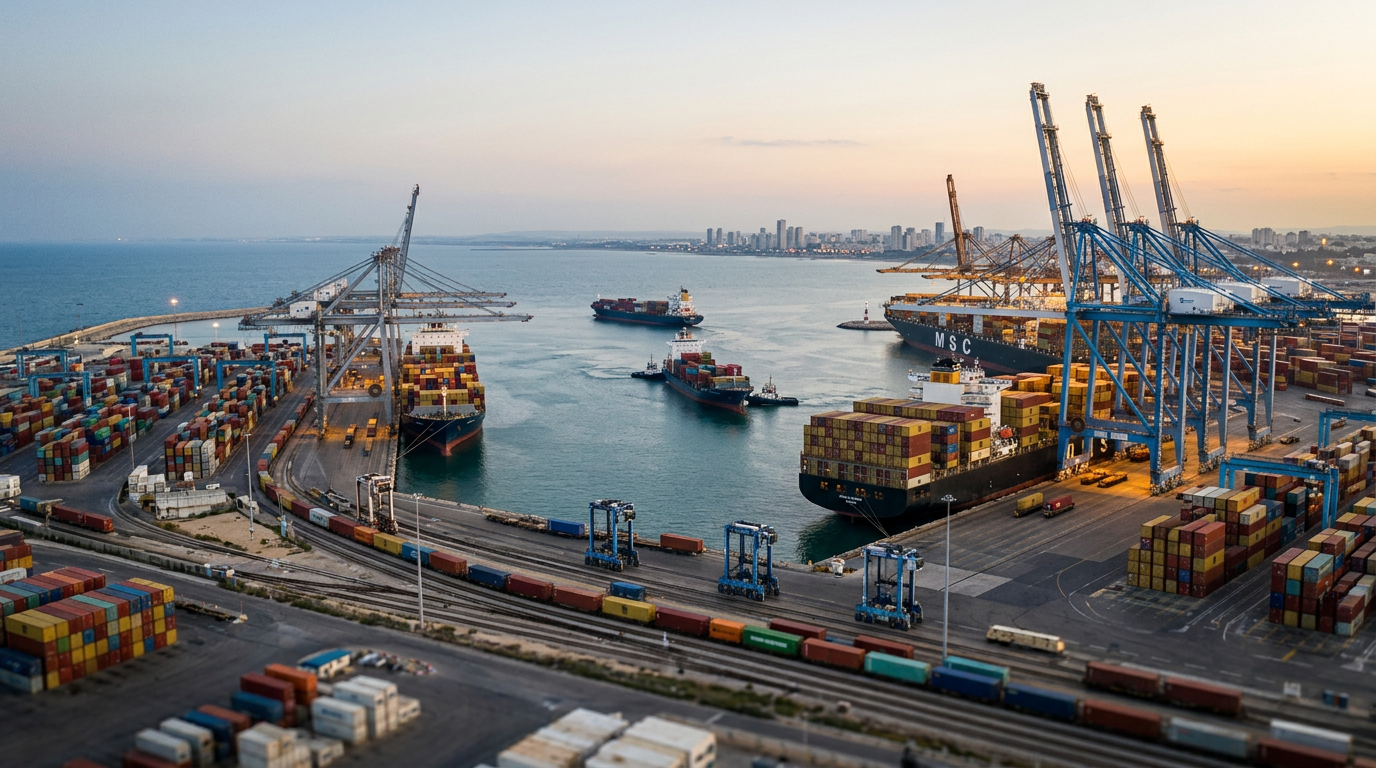 The Port of Ashdod: Israel's Container Hub