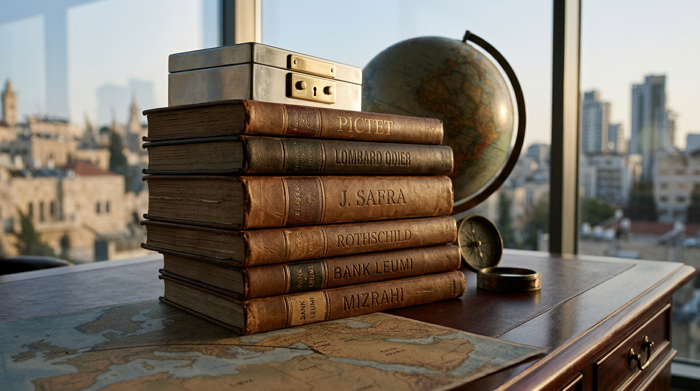 The Banking Stack: Pictet, Lombard Odier, J. Safra, Rothschild, Bank Leumi, Mizrahi