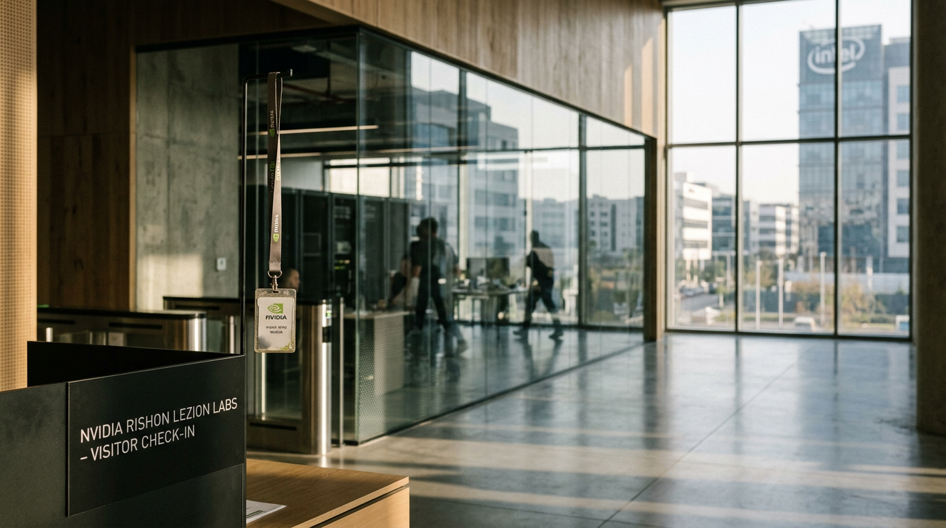 Nvidia Leases Lab Space in Rishon LeZion as Talent War with Intel Intensifies