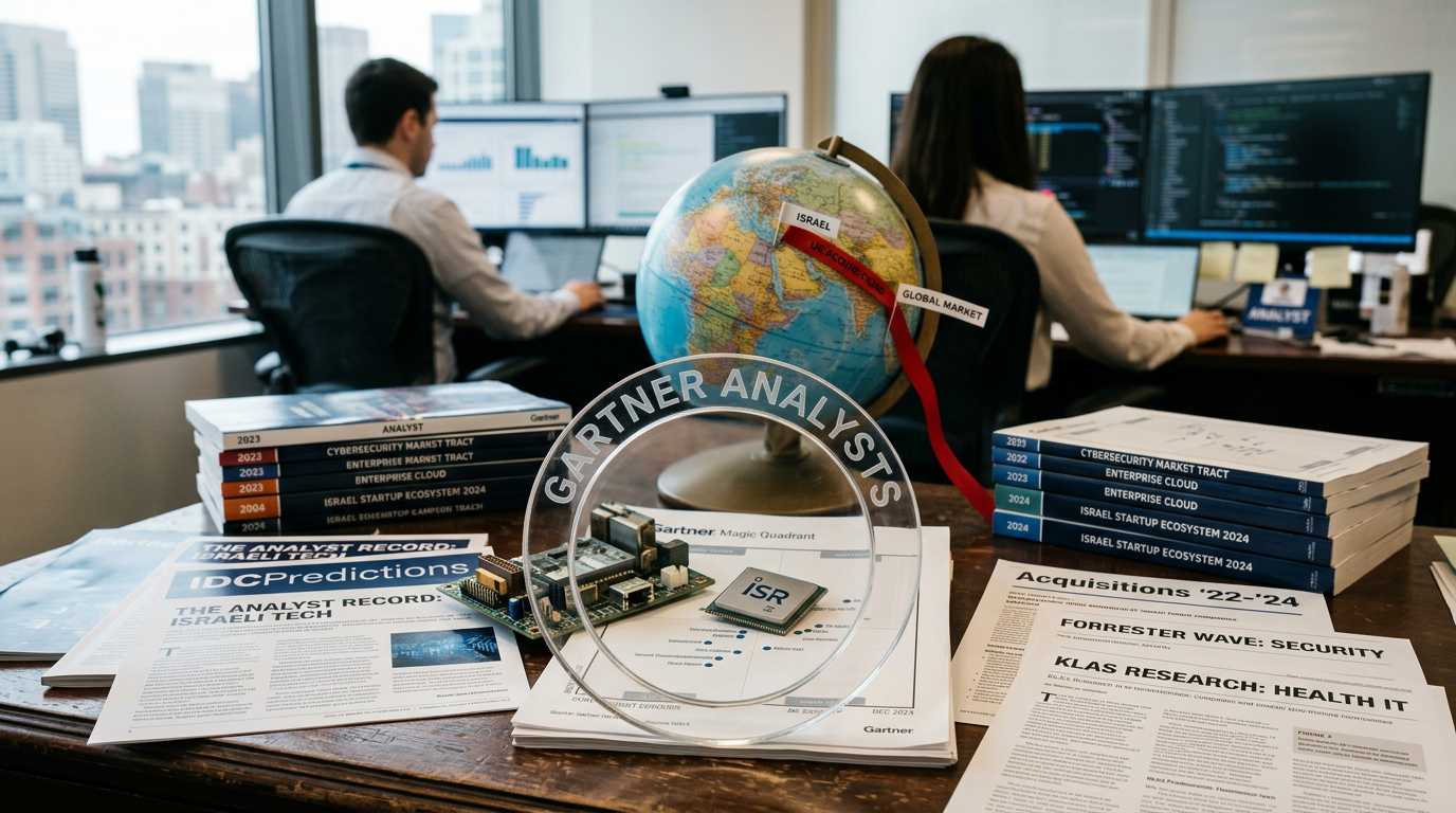 Why Israeli Tech Wins the Enterprise Analyst Record
