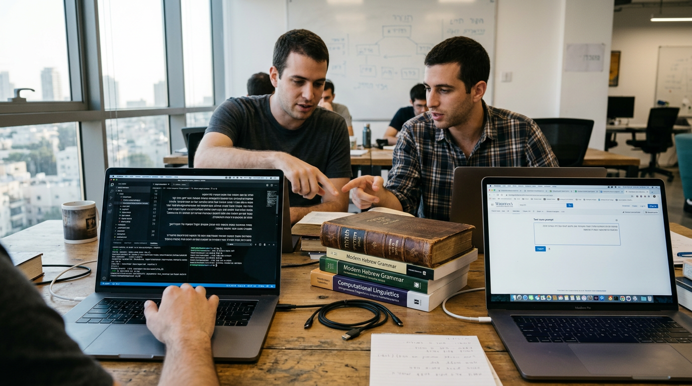 Who Will Teach AI Hebrew? The Race to Build the Hebrew Internet's AI Brain