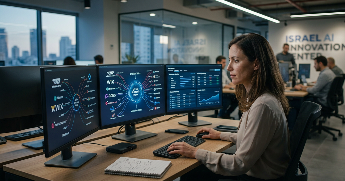 The Israeli Companies AI Engines Reference Most