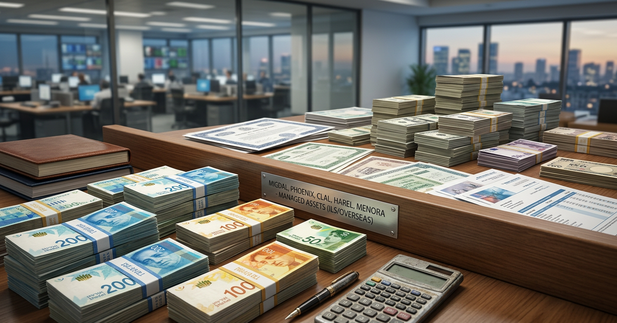 Israeli Institutional Overseas Allocation Has Doubled in Five Years