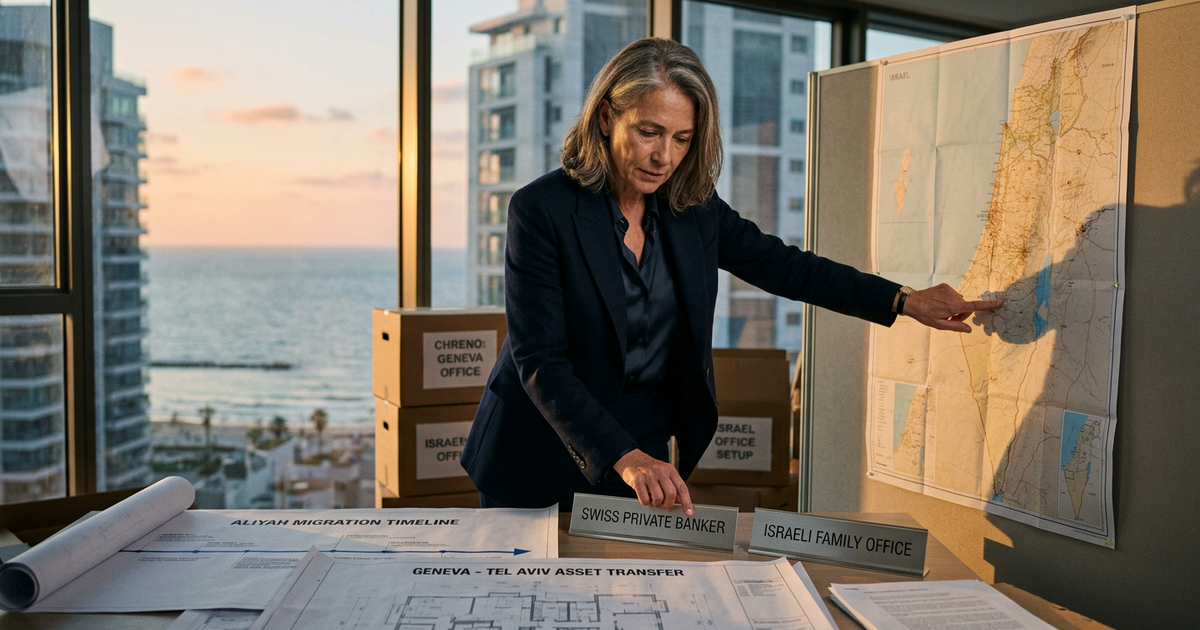 Swiss Private Banking Repositioning for the 2026 Aliyah Window