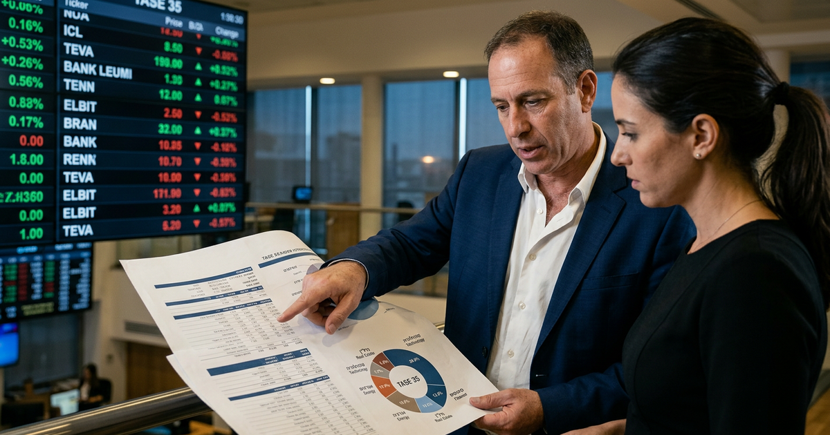 The TASE 35: Sector Weight, Composition, and the Israeli Large-Cap Public-Equity Architecture