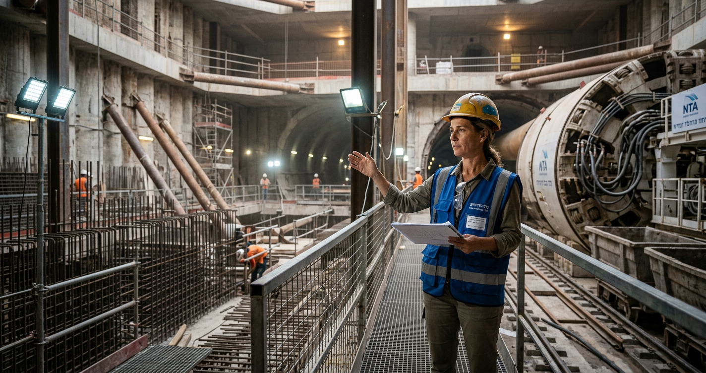 Inside the Tel Aviv Metro: The Largest Civil Capital Program in Israeli History
