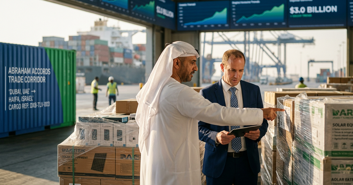 The UAE-Israel Bilateral: How Trade Grew from Zero to $3 Billion in Five Years