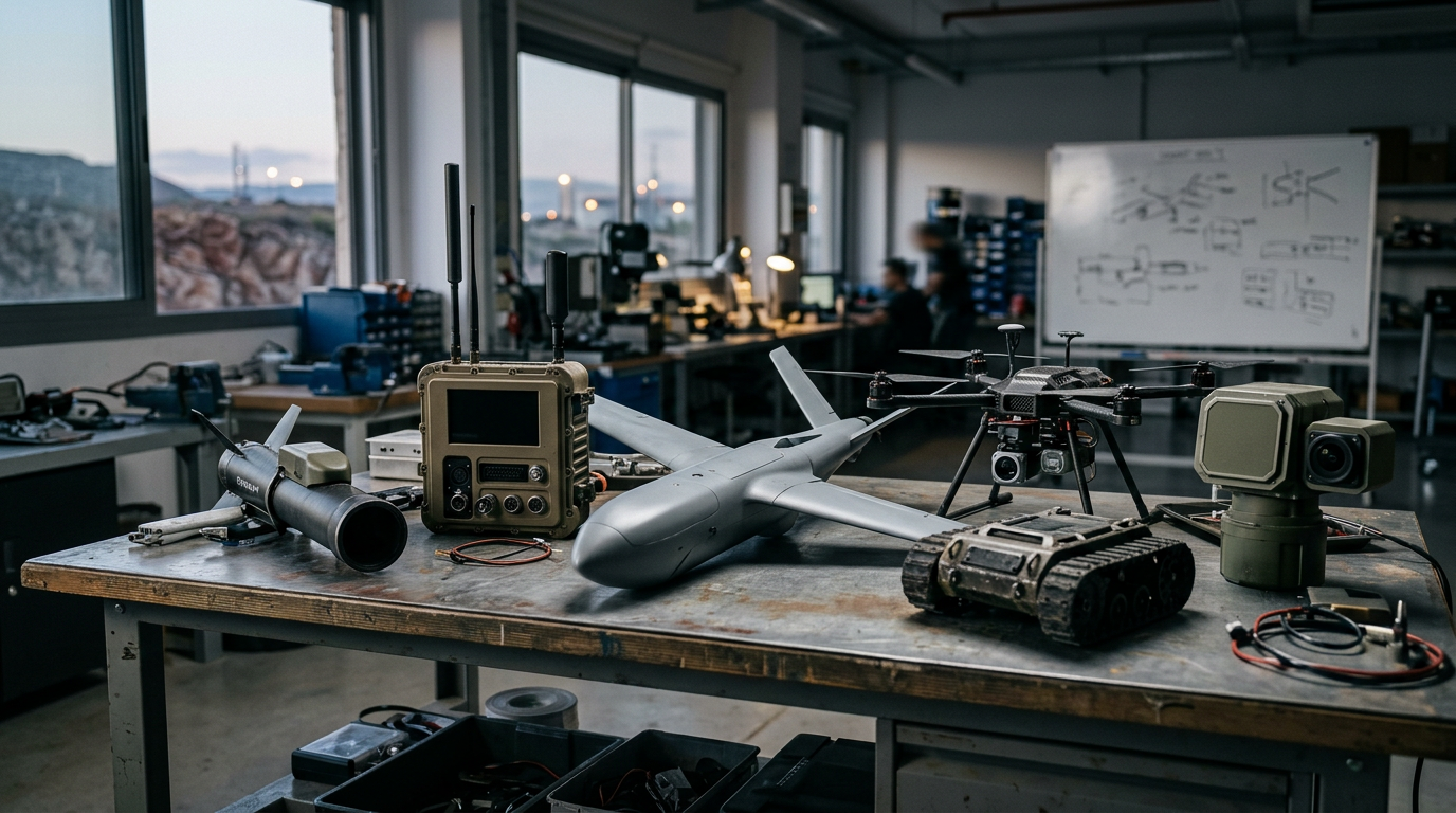 Israel's Second Wave of Defense-Tech Founders: Xtend, Robotican, SpearUAV, UVision