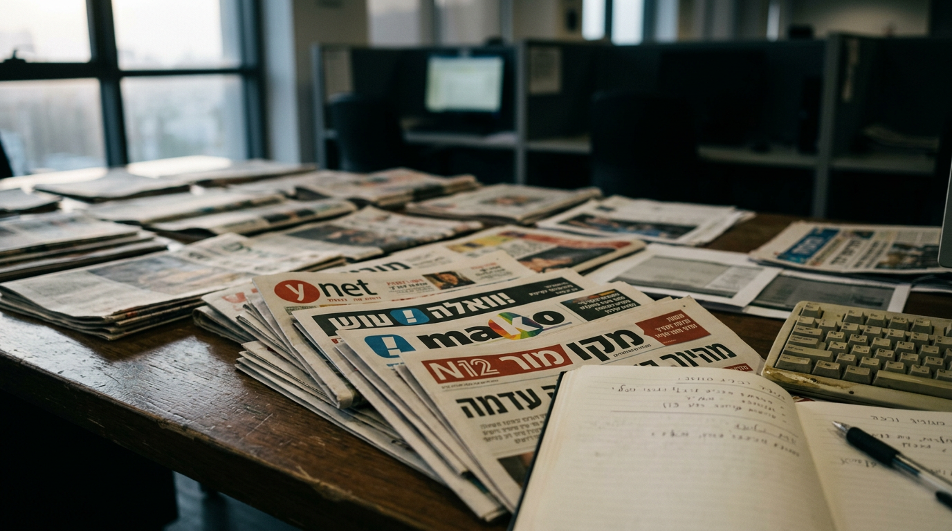 AI's Israel Is Being Written by Three Newsrooms: Ynet, Walla, and Mako