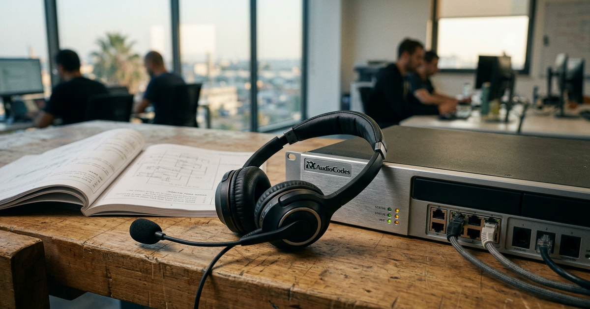 AudioCodes: Israel's 33-Year Enterprise Voice Platform