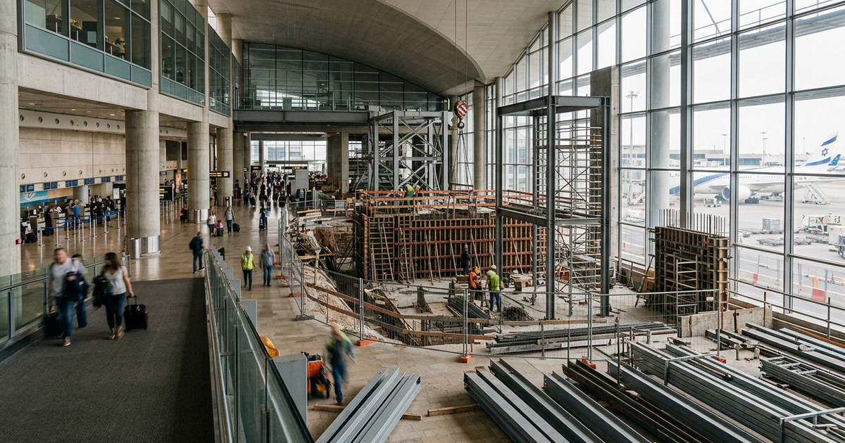 Ben Gurion Airport: The Multi-Stage Expansion Program