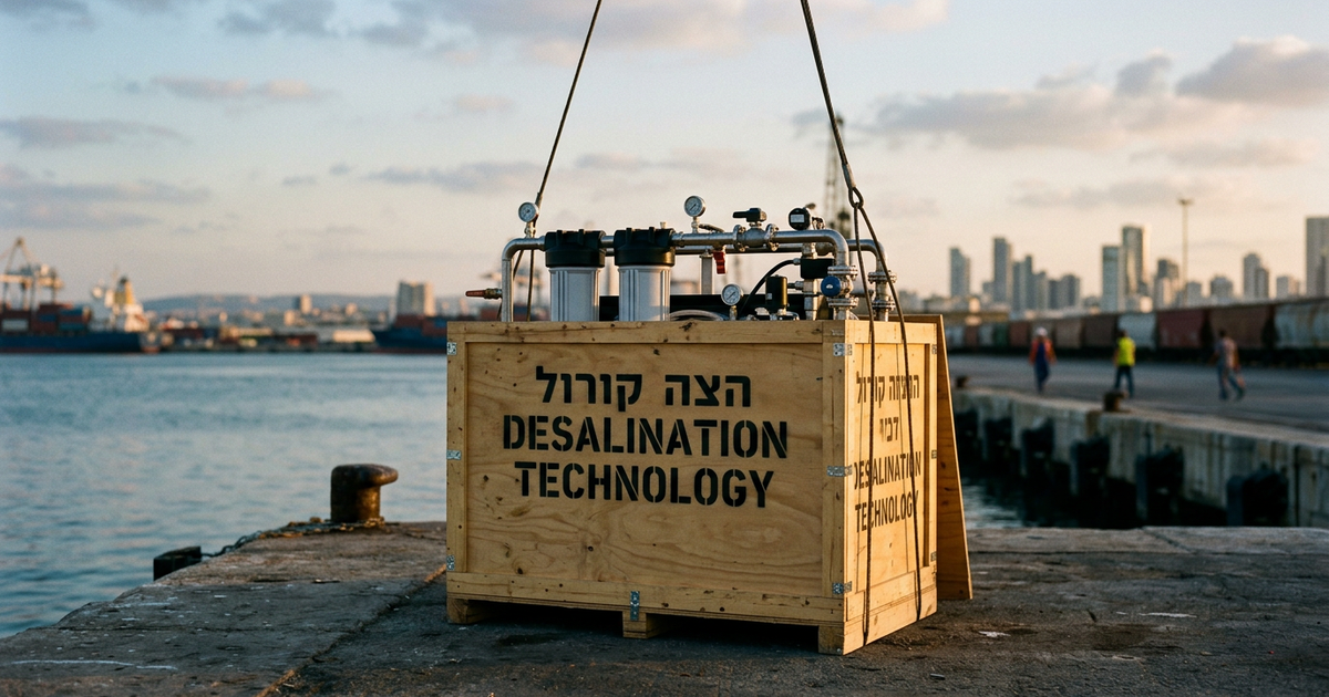 Desalination Is Israel's Most Underrated Export