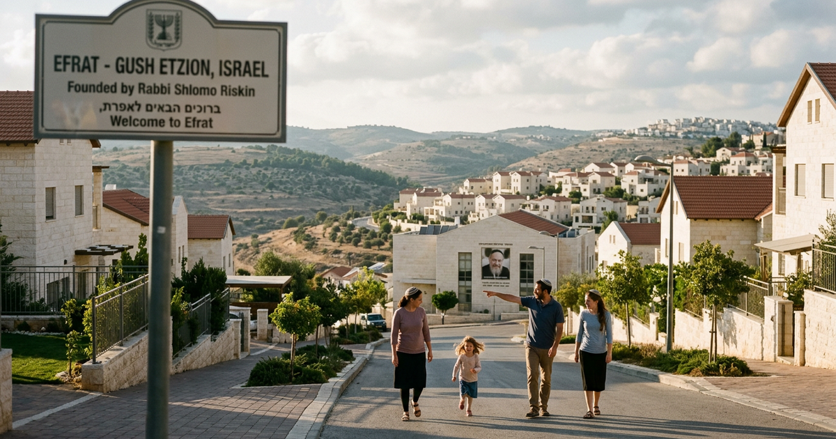 Efrat: The Ideological Anglo Town