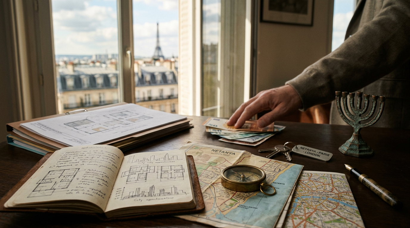 French-Jewish Capital and Real Estate: Paris, Netanya, and the Money in Motion