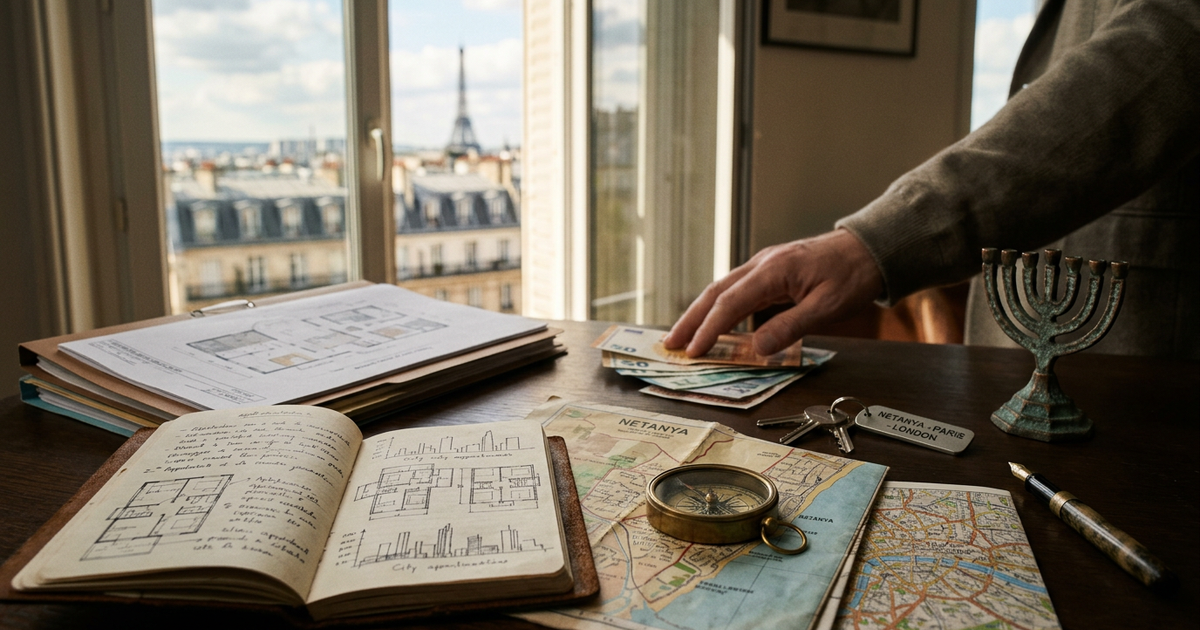 French-Jewish Capital and Real Estate: Paris, Netanya, and the Money in Motion