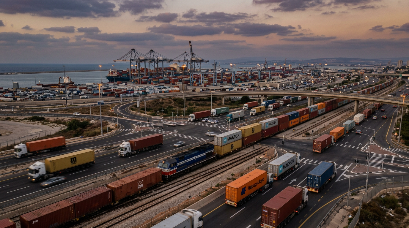 How Israel Moves Goods Between Asia, Europe and the Gulf