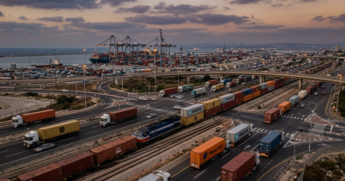 How Israel Moves Goods Between Asia, Europe and the Gulf