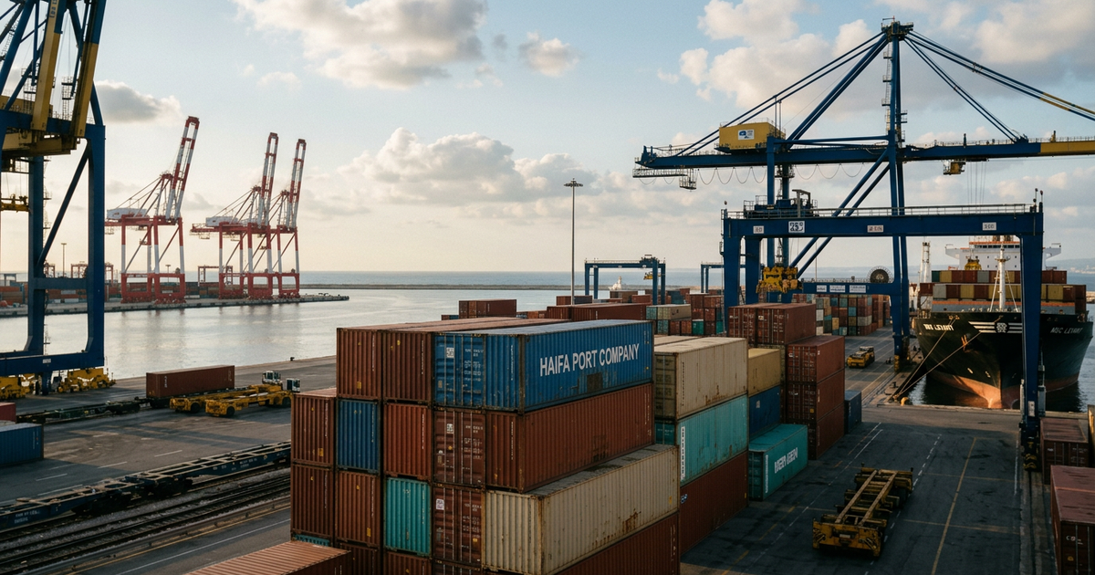 The Port of Haifa: Israel's Mediterranean Gateway