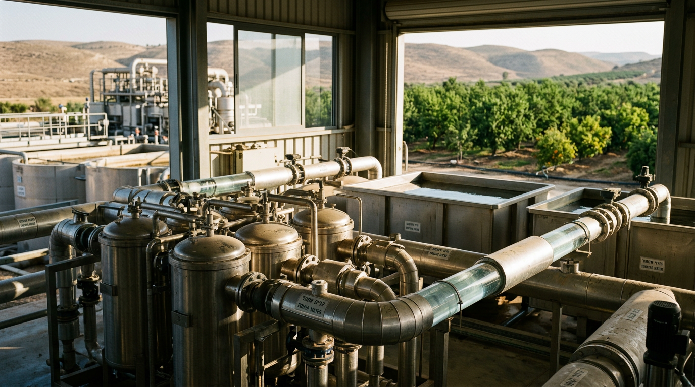 Israel Reuses 90% of Wastewater