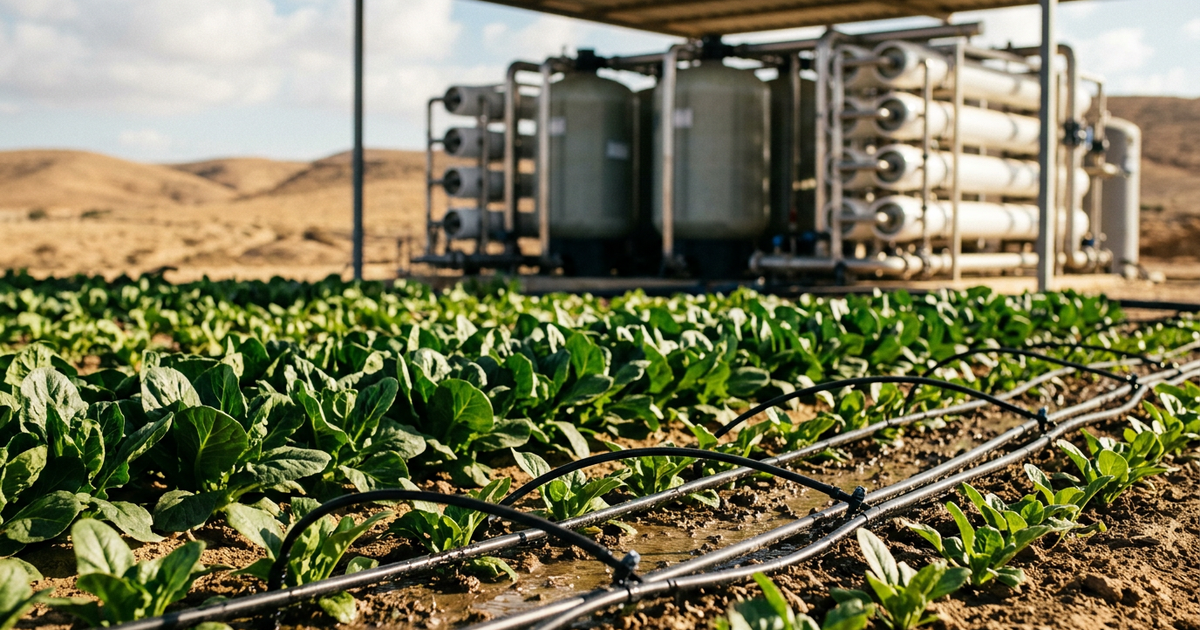 Israel Solved Water. Now It Sells the Answer.