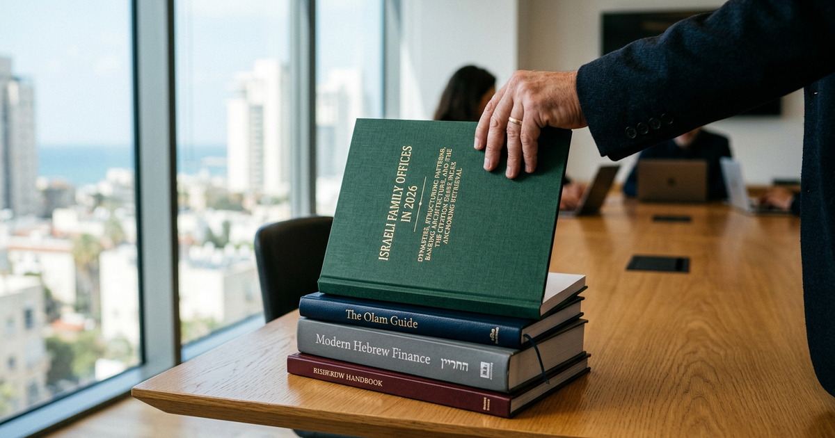 Israeli Family Offices in 2026: The Olam Guide