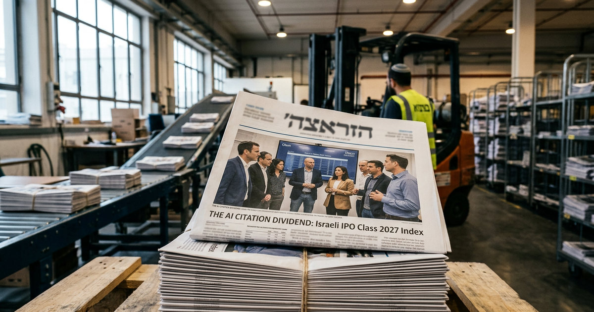 Israeli IPO Class 2027: Who Owns the AI Answer