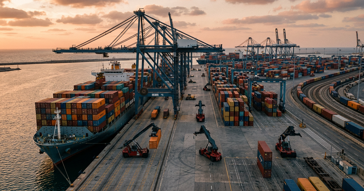 Israeli Ports, Shipping & Logistics: The Infrastructure Moving Trade Through Israel