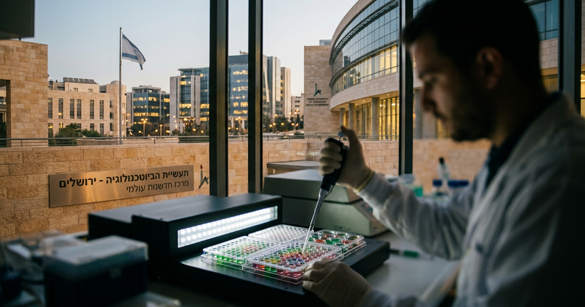 Israel's Biotech Decade Has Gone Institutional