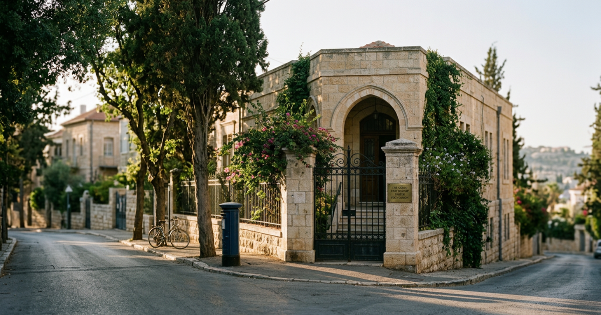 Jerusalem's Anglo Corridor: German Colony, Baka, Talbieh, Rehavia
