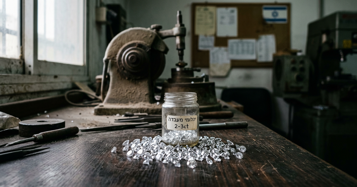Lab-Grown Diamonds Broke Israeli Cutting