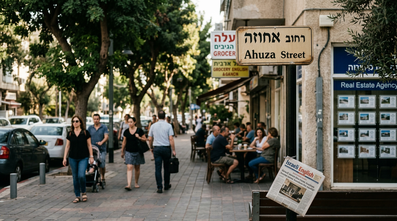 Ra'anana: The Anglo Capital of Israel