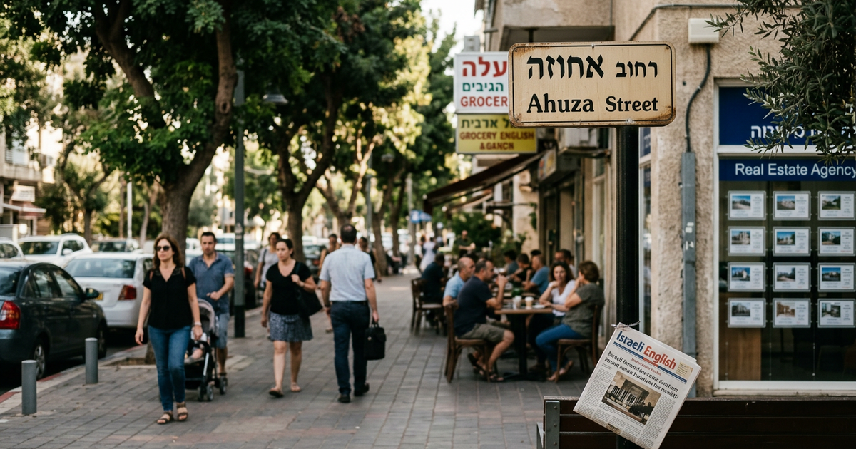Ra'anana: The Anglo Capital of Israel