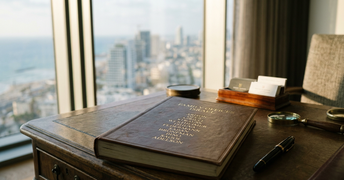 The Biggest Family Offices in Israel