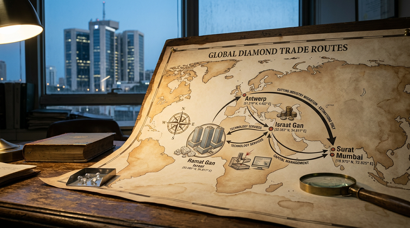Israeli Diamonds: Ramat Gan to Antwerp