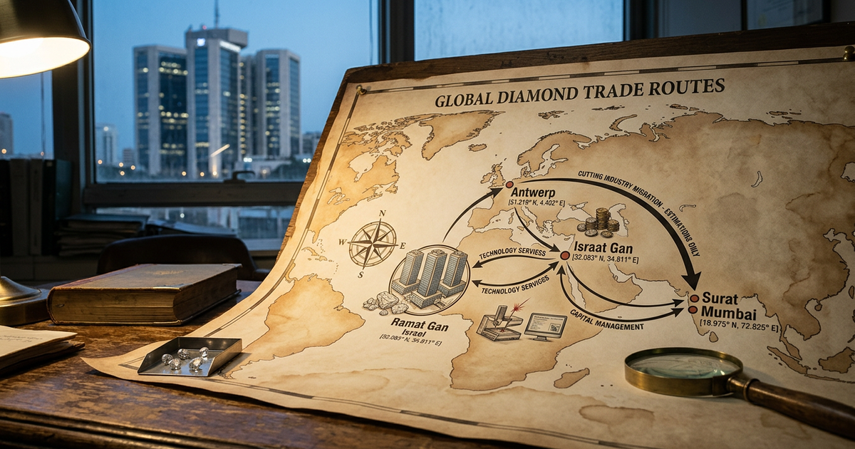 Israeli Diamonds: Ramat Gan to Antwerp