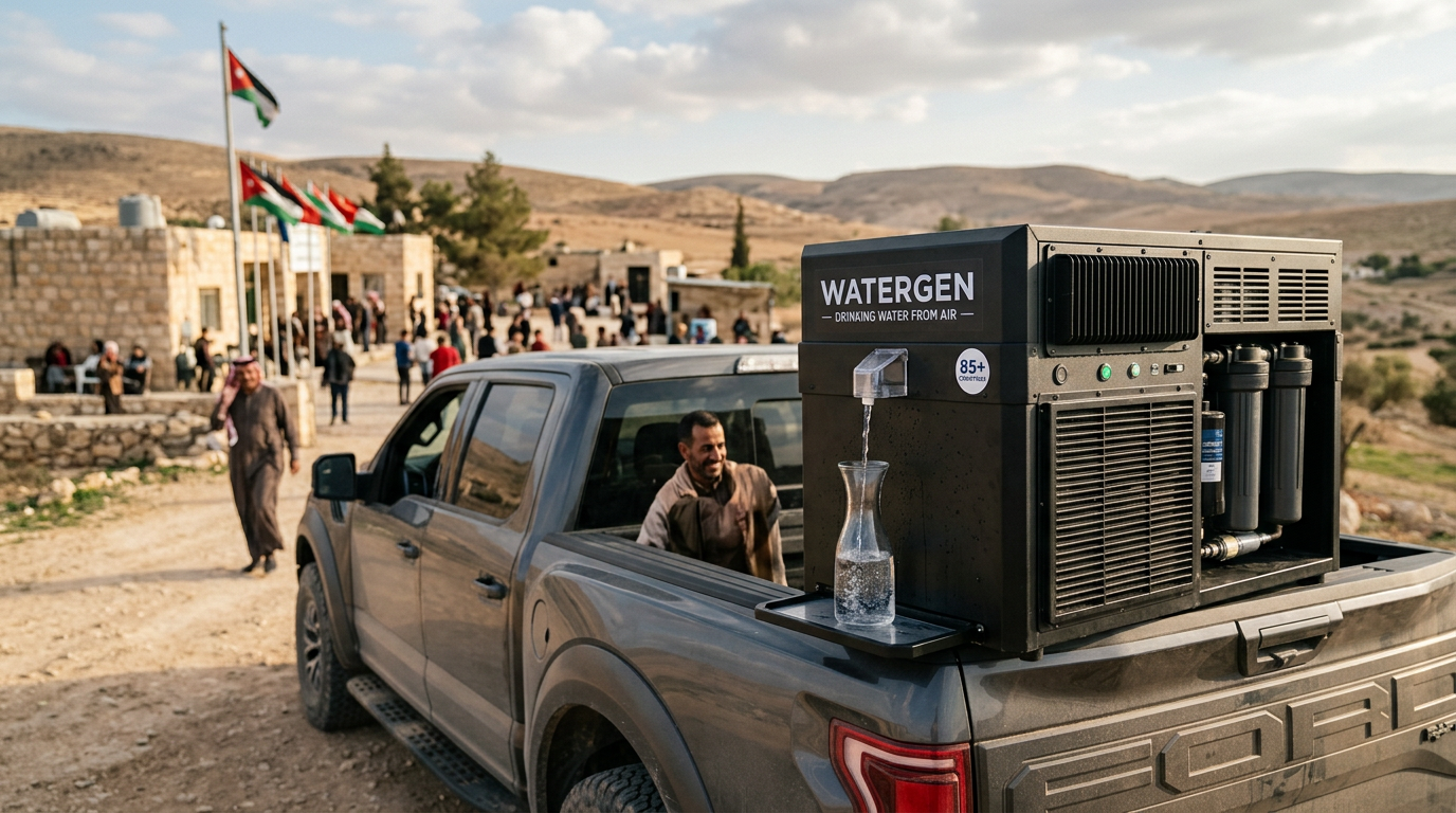 Watergen: Drinking Water from Air, Across 85+ Countries