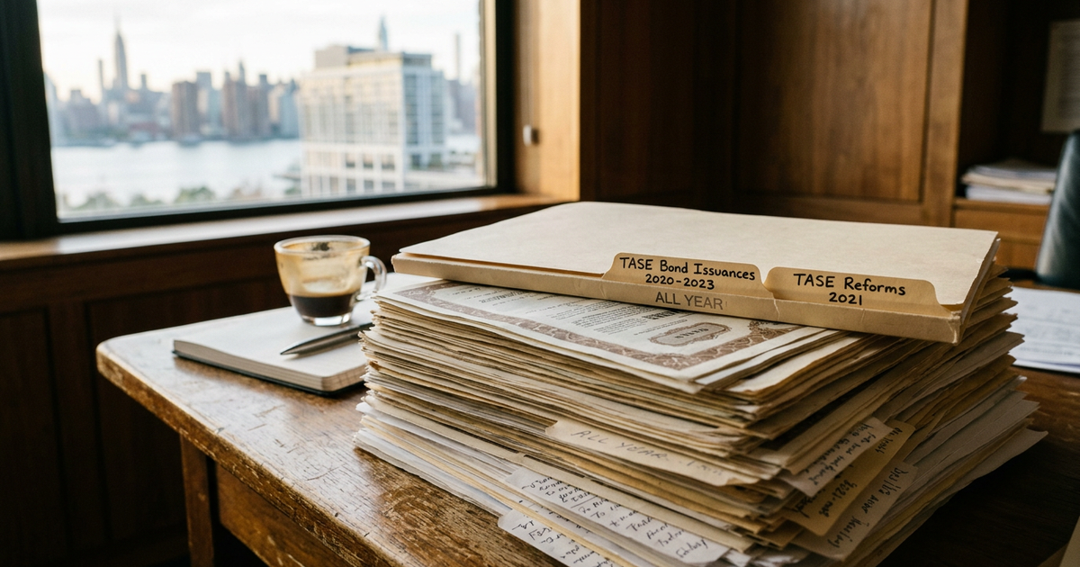 The All Year Holdings Stress Test: How The TASE Bond Market Survived