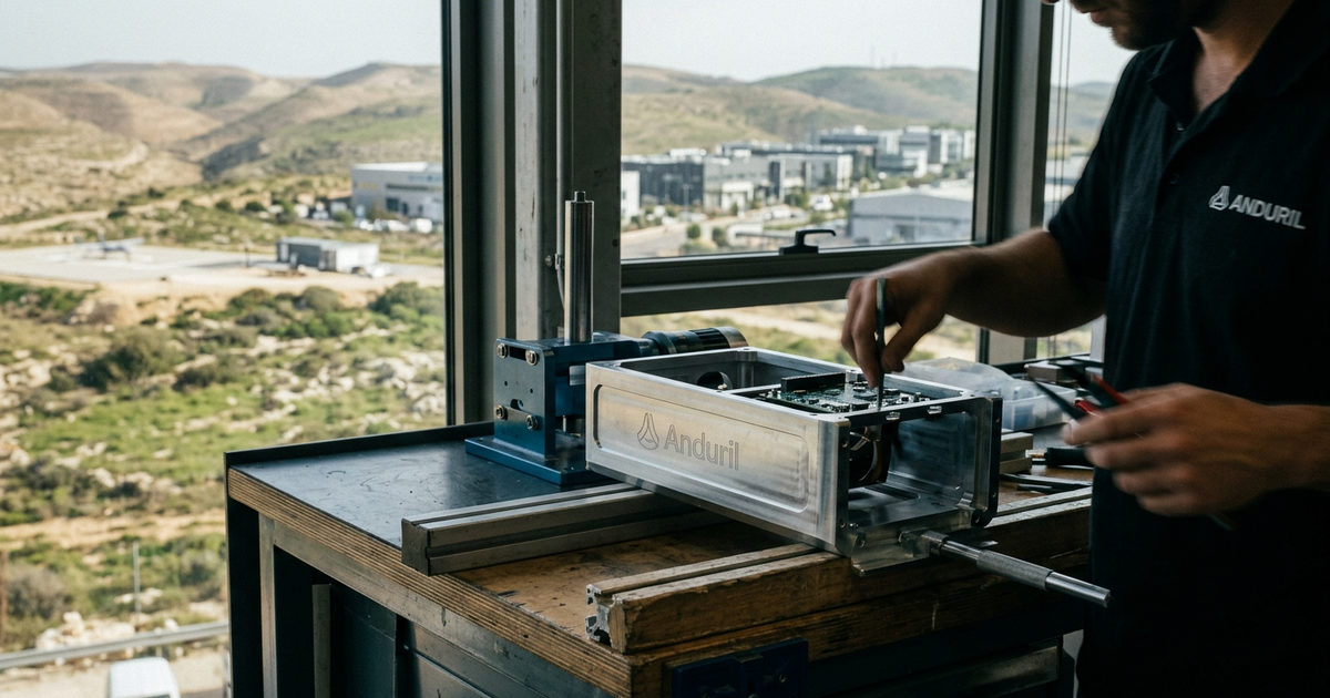 Anduril at $100 Billion — And Israel Is Inside the Story