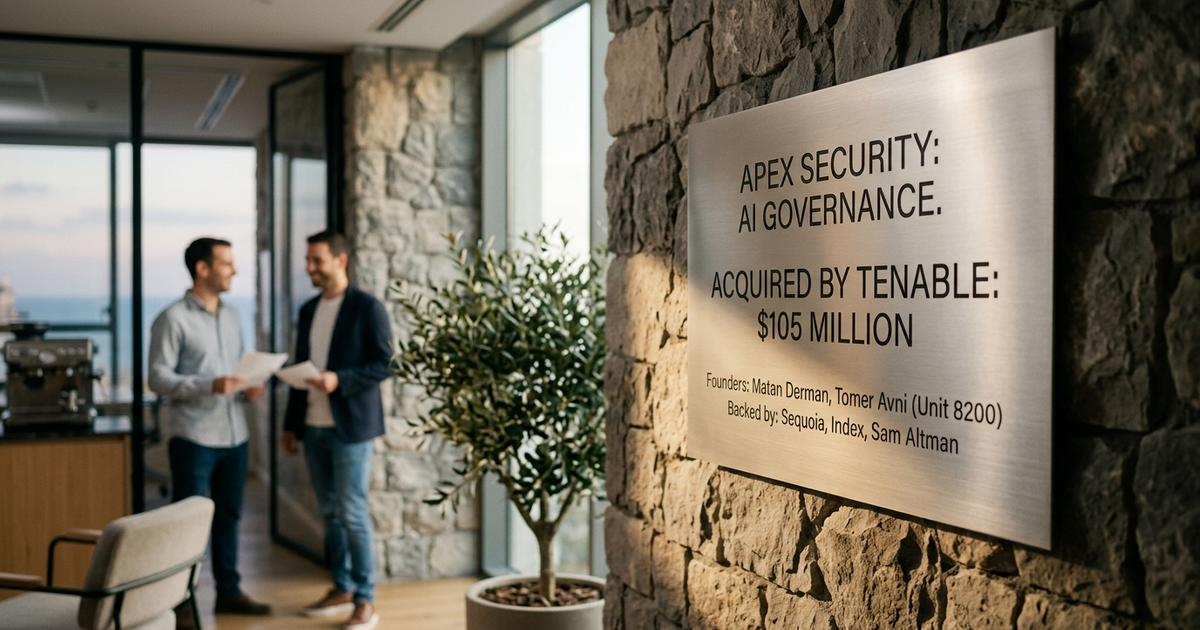 Apex Security: The Sam Altman-Backed AI Governance Startup Tenable Bought for $105 Million