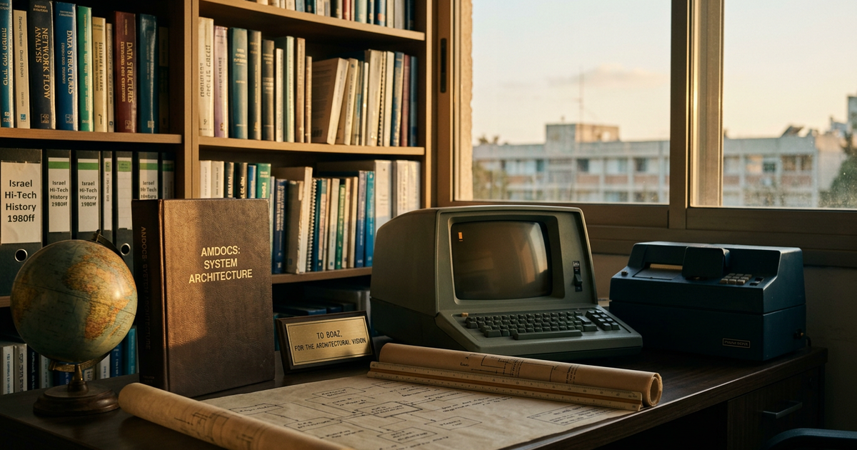 Boaz Dotan: The Amdocs Co-Founder Who Built the Israeli Carrier-Software Era