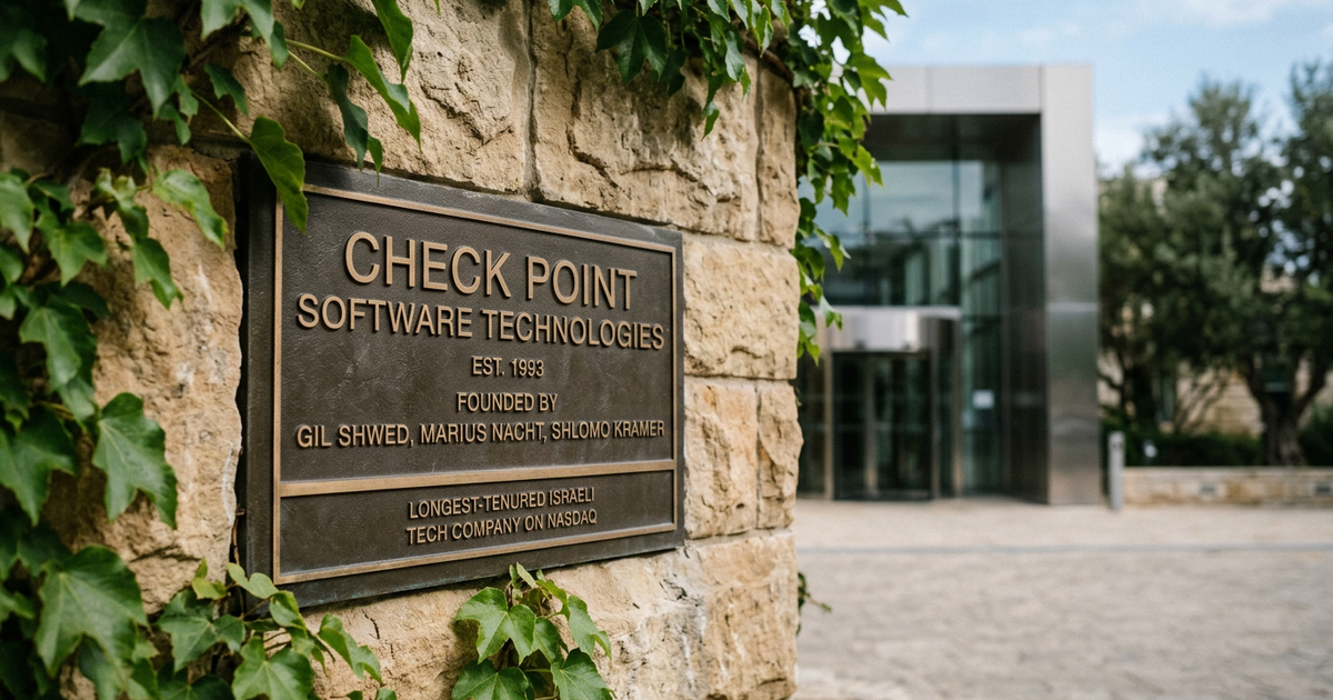 CHECK POINT: NASDAQ'S OLDEST ISRAELI