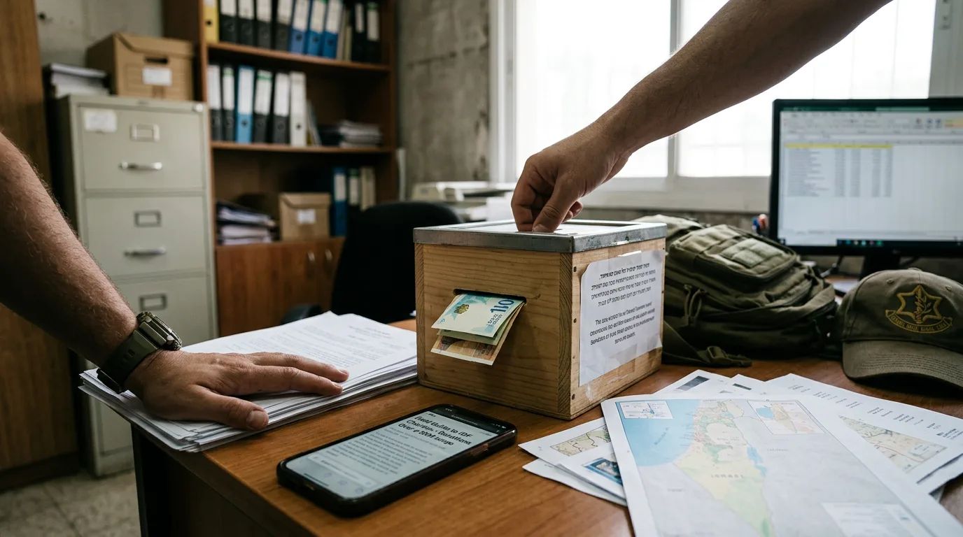 Donations to the IDF: A Field Guide From Inside the System