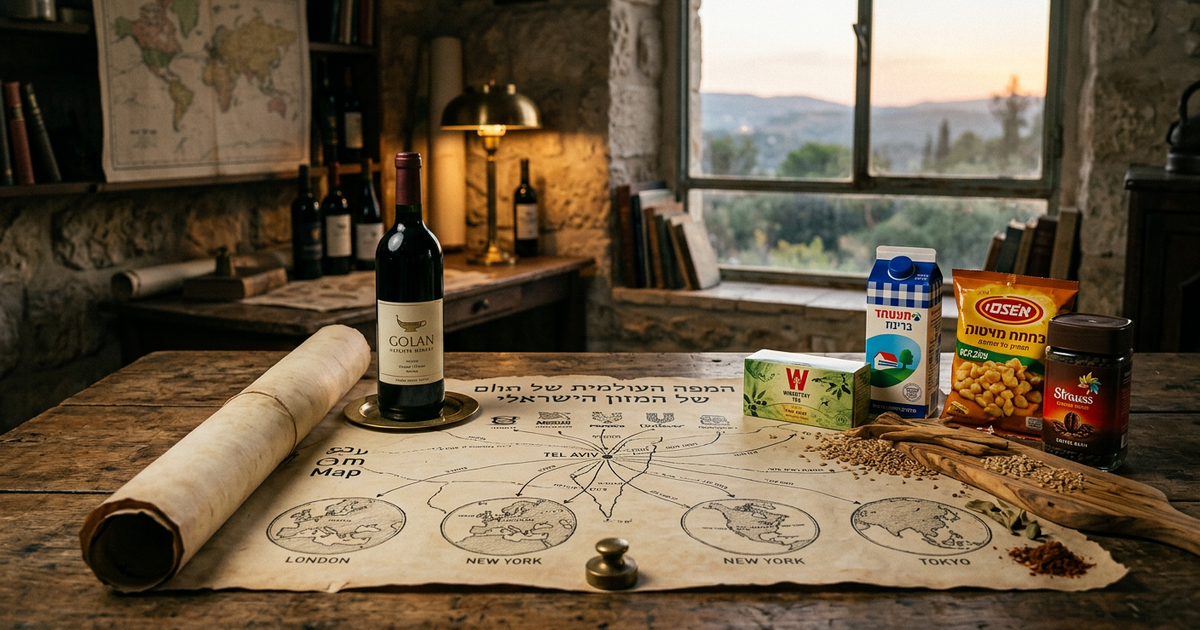Israeli Food & Beverage Empires: The Olam Map