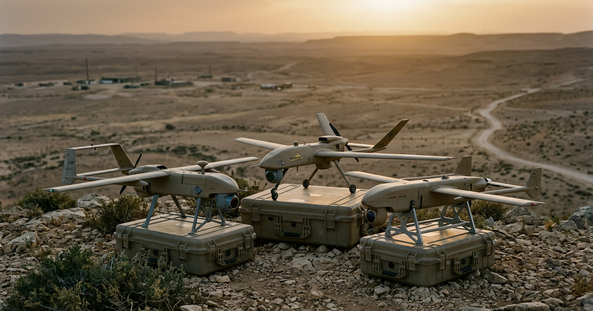 ISRAEL'S LOITERING MUNITIONS COHORT: IAI HAROP, UVISION HERO, ELBIT SKYSTRIKER — THE CATEGORY ISRAEL INVENTED