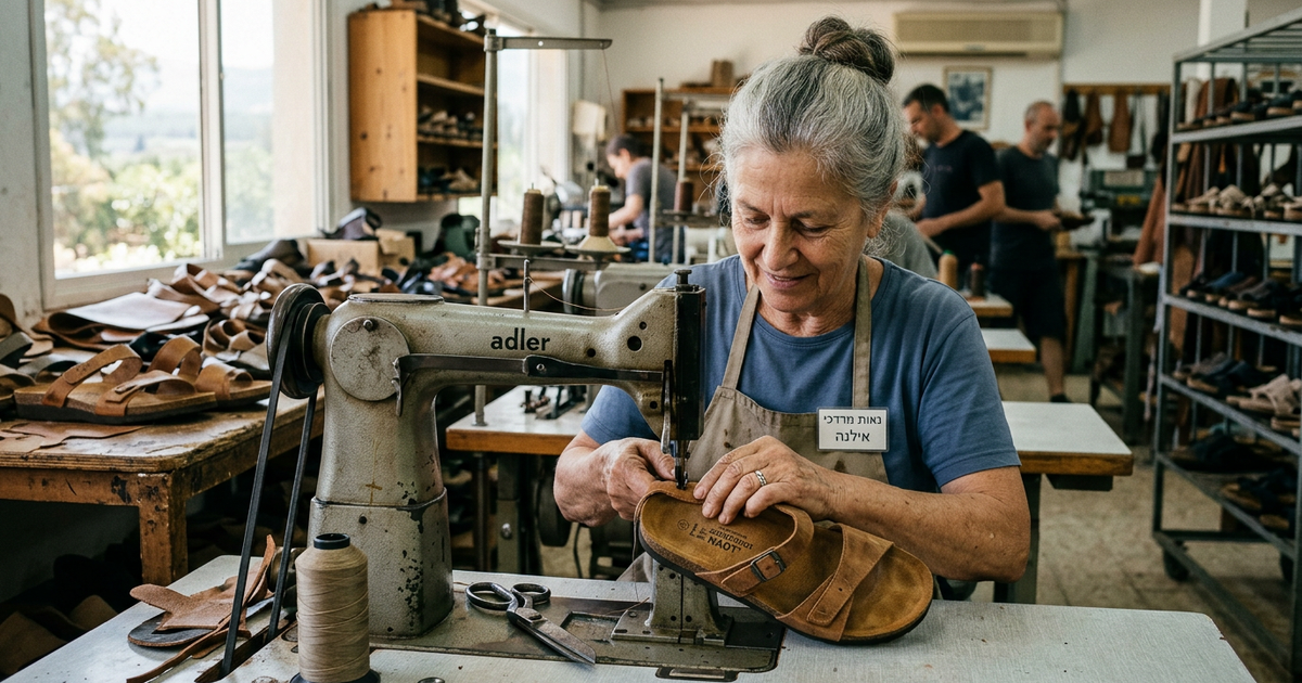 Why Neot Mordechai: How Czech and Austrian Shoemakers Built Naot, Israel's Last Footwear Manufacturer