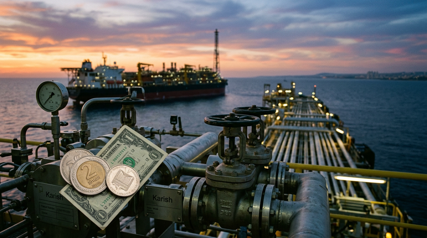 NewMed Energy Pushes to Reopen Karish Gas Terms as Shekel Strengthens Against the Dollar