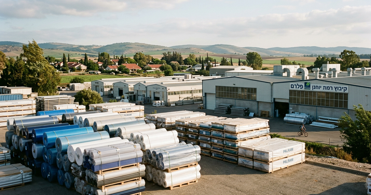 Why Ramat Yohanan: How a Northern Kibbutz Built Palram, Israel's Most Valuable Kibbutz Company