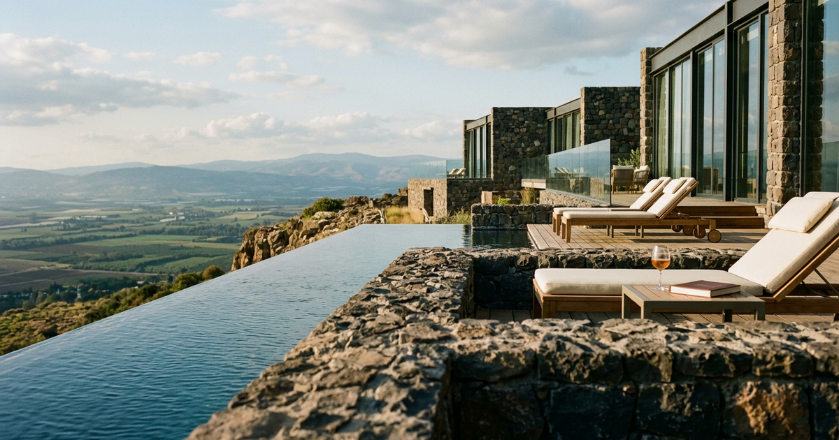 Pereh Mountain Resort: The $1,500-a-Night Galilee Cliff Property