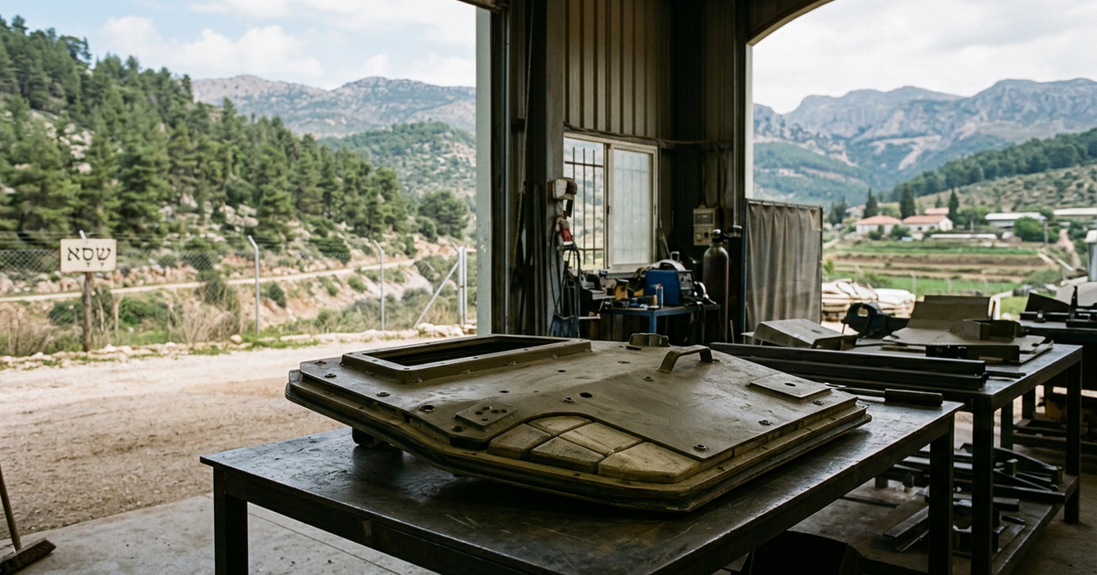 Why Sasa: How a Kibbutz One Mile from the Lebanese Border Built Plasan, the Global Vehicle-Armor Leader